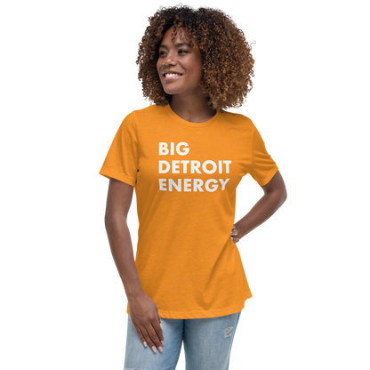 'Big Detroit Energy' T-Shirt | Women's Relaxed Fit