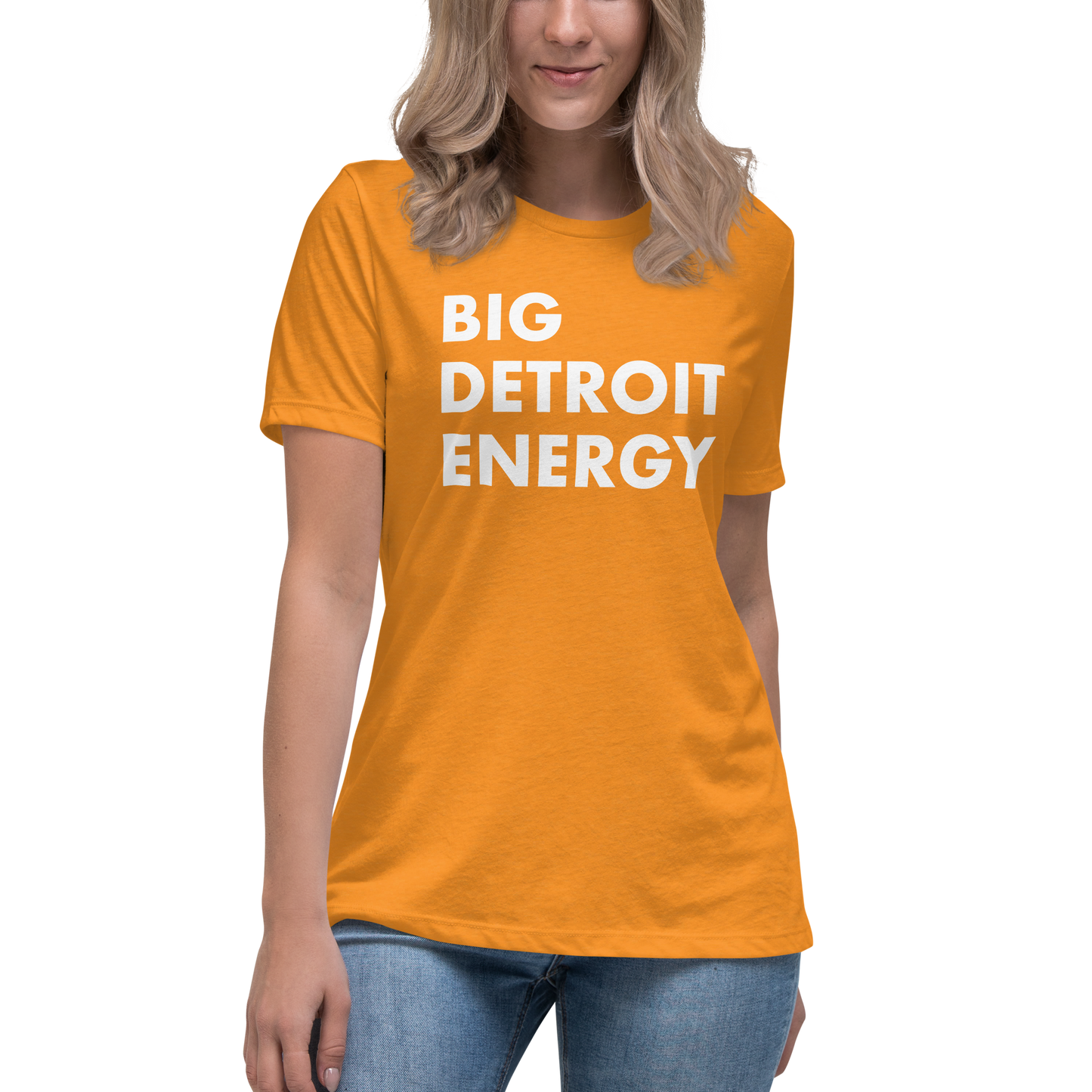 'Big Detroit Energy' T-Shirt | Women's Relaxed Fit