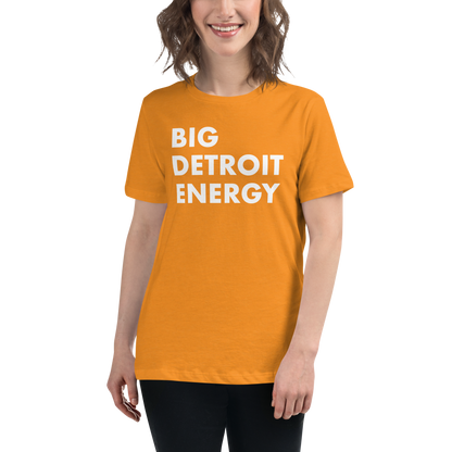 'Big Detroit Energy' T-Shirt | Women's Relaxed Fit