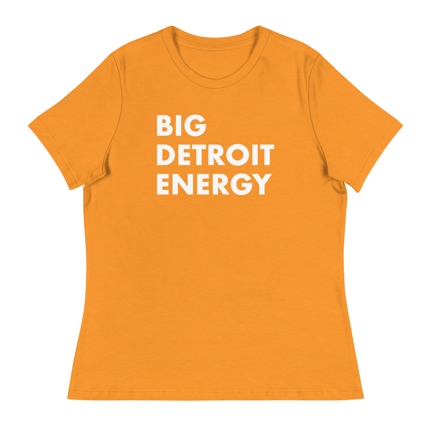 'Big Detroit Energy' T-Shirt | Women's Relaxed Fit