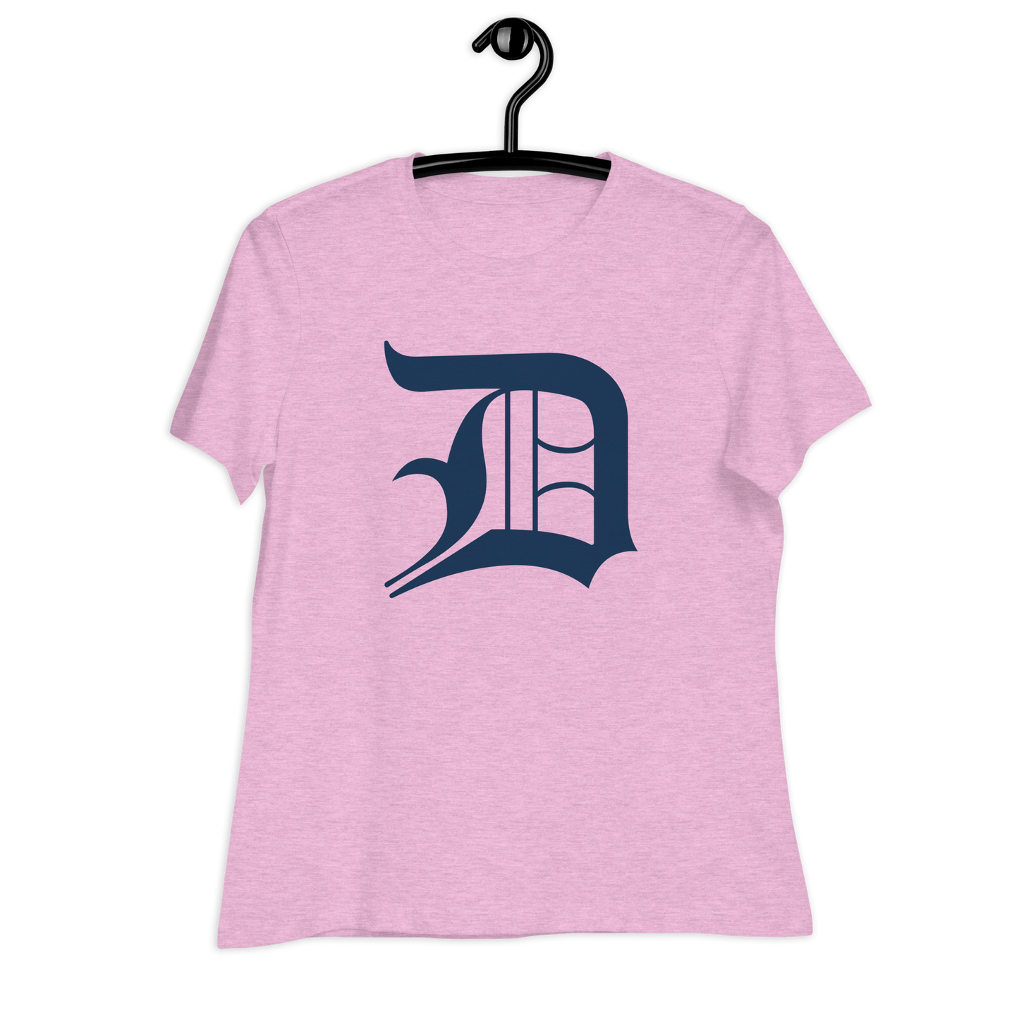 Detroit 'Old English D' T-Shirt | Women's Relaxed Fit