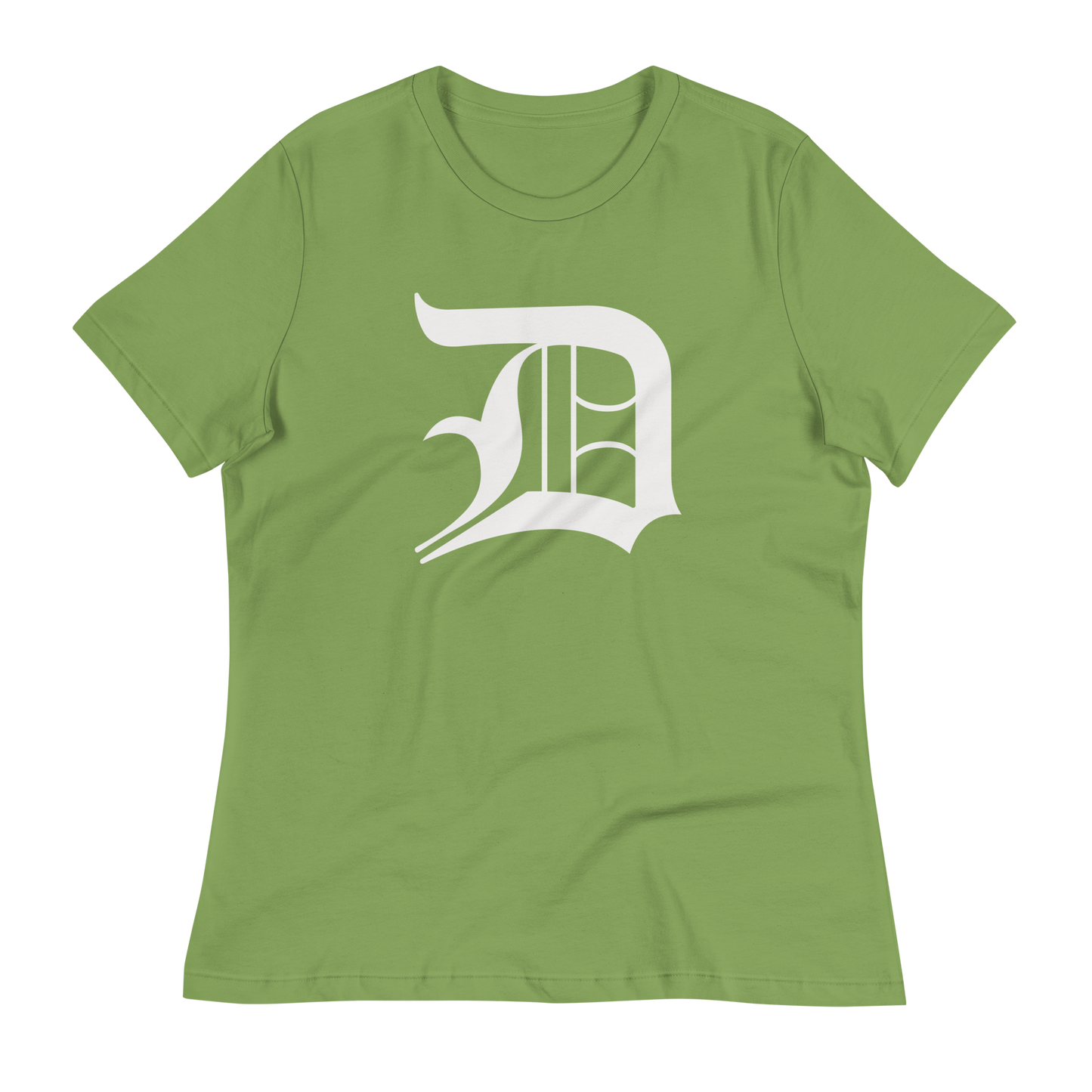 Detroit 'Old English D' T-Shirt | Women's Relaxed Fit