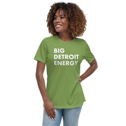 'Big Detroit Energy' T-Shirt | Women's Relaxed Fit