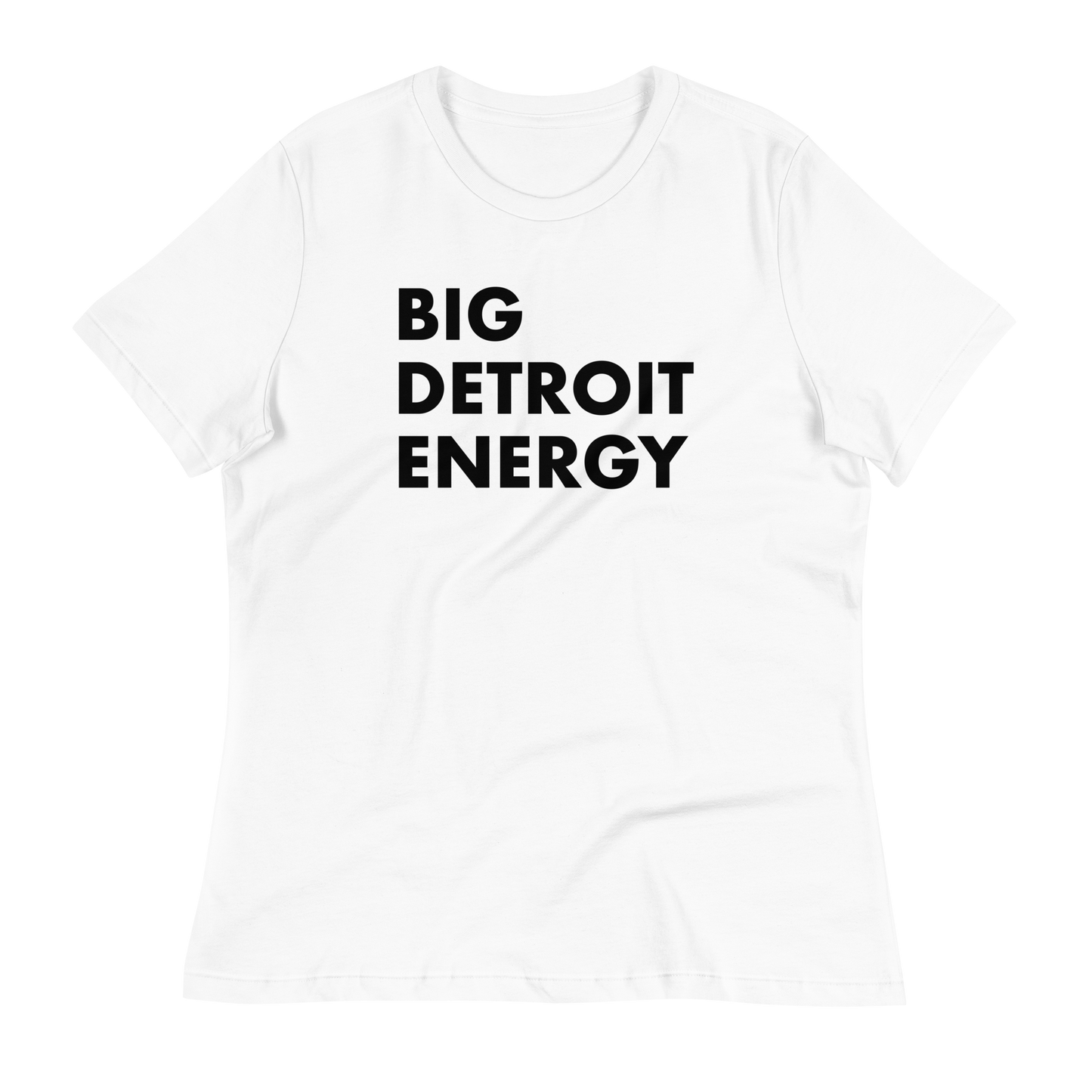 'Big Detroit Energy' T-Shirt | Women's Relaxed Fit