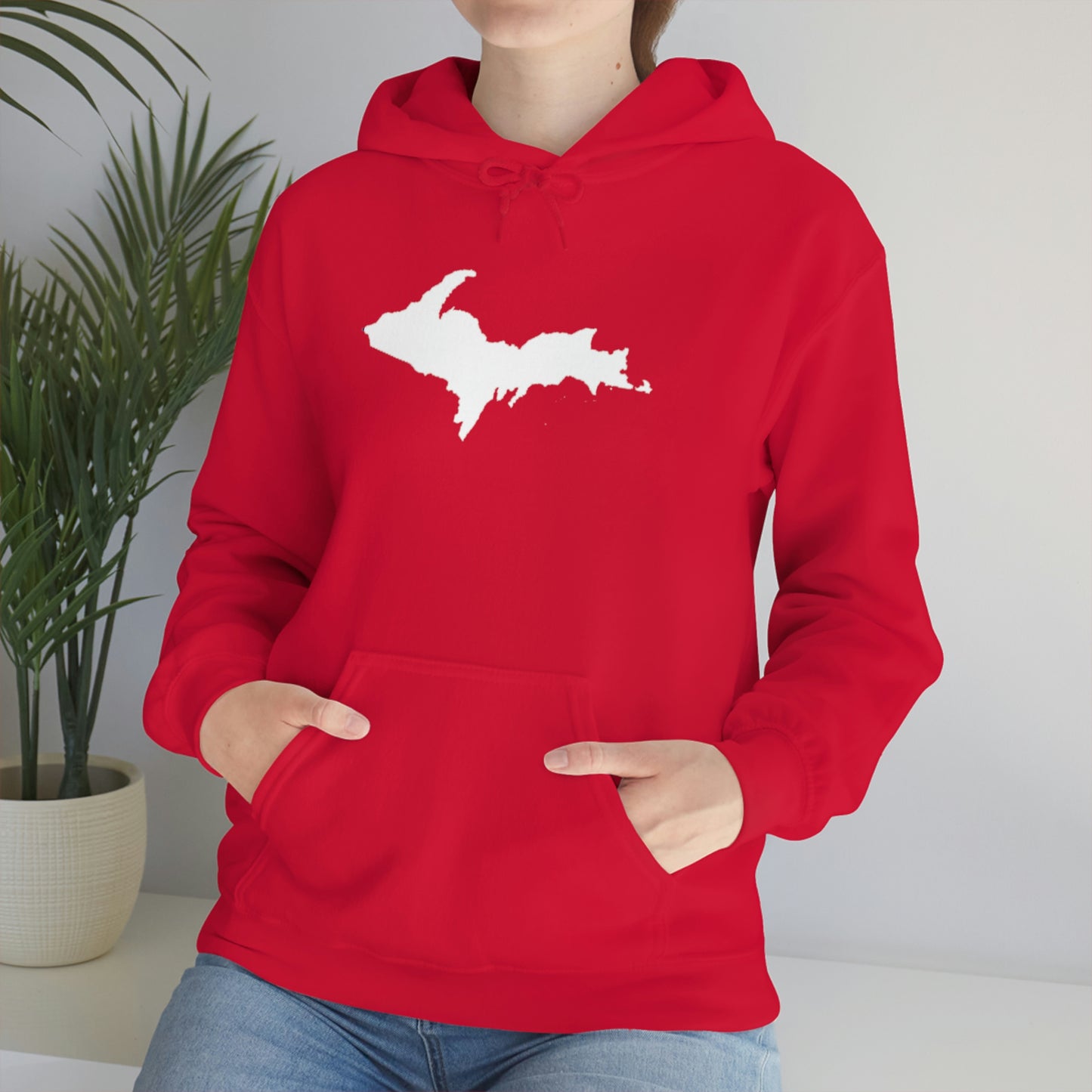 Michigan Upper Peninsula  Hoodie (w/U.P. Outline) | Unisex Standard