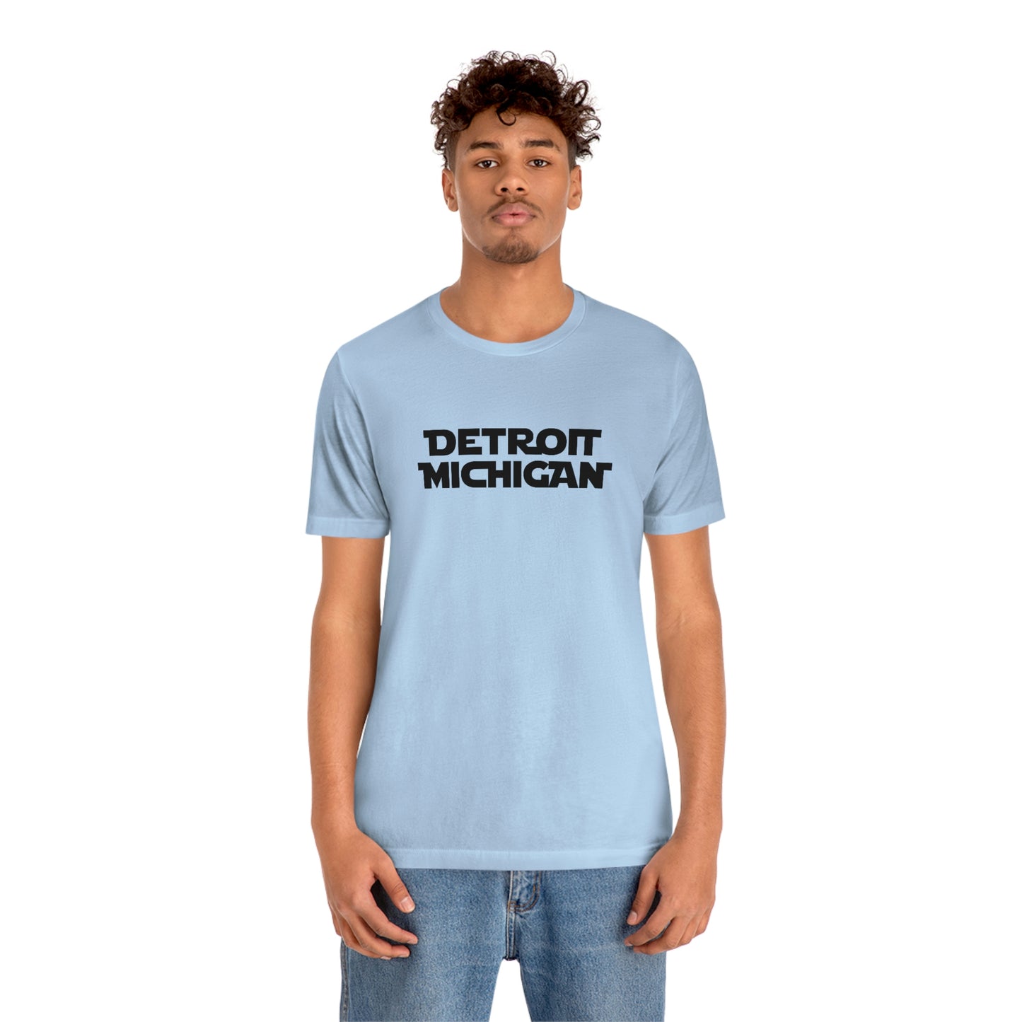 'Detroit Michigan' T-Shirt (1970s Epic Sci-Fi Parody) | Unisex Standard Fit