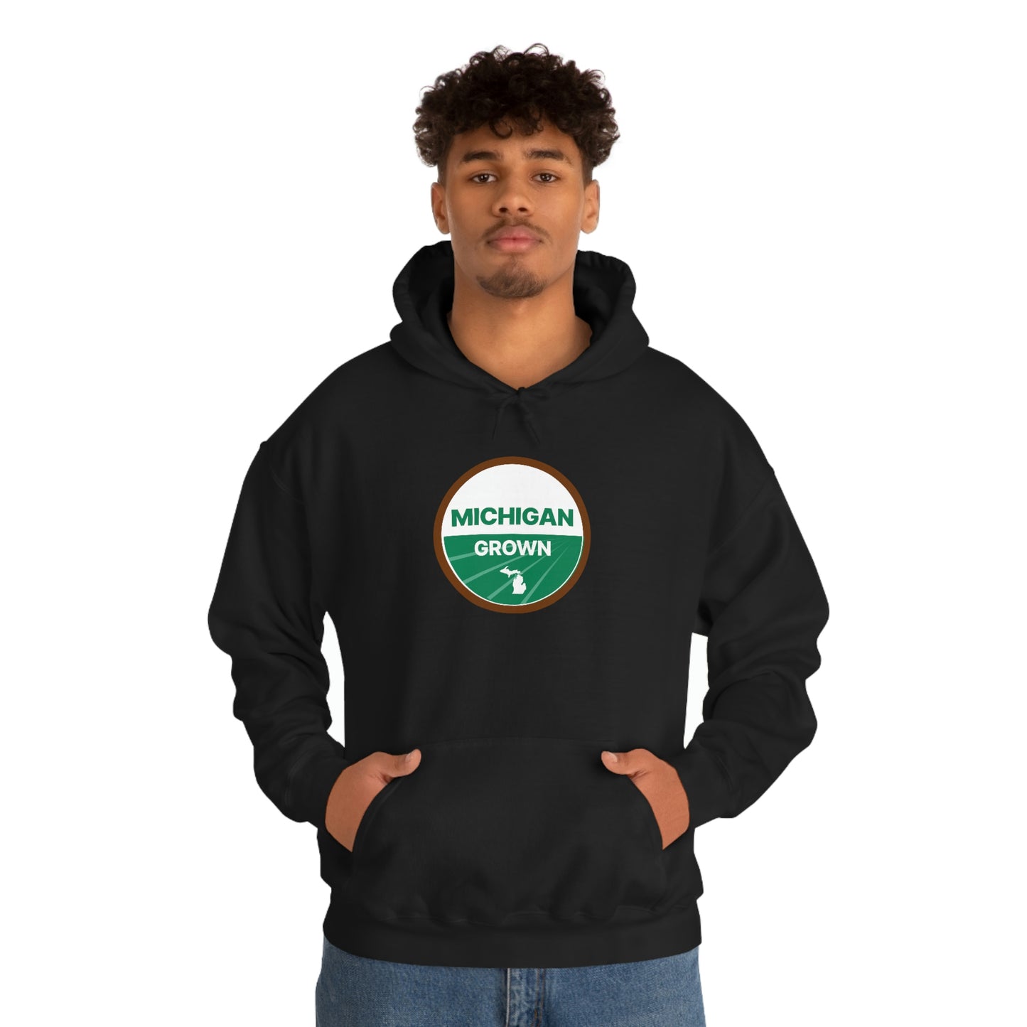 'Michigan Grown' Hoodie (Agricultural Certification Parody) | Unisex Standard