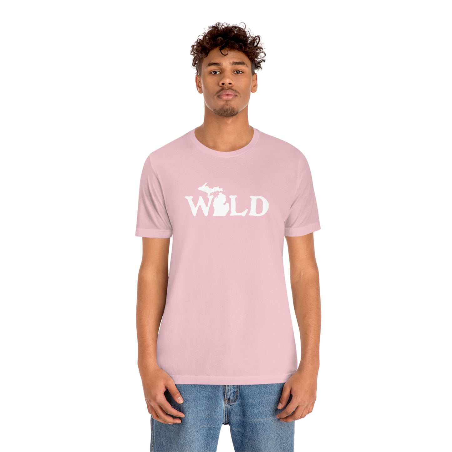 Michigan 'Wild' T-Shirt (Woodcut Font) | Unisex Standard Fit