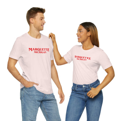 'Marquette Michigan' ' T-Shirt (1980s Drama Parody) | Unisex Standard Fit