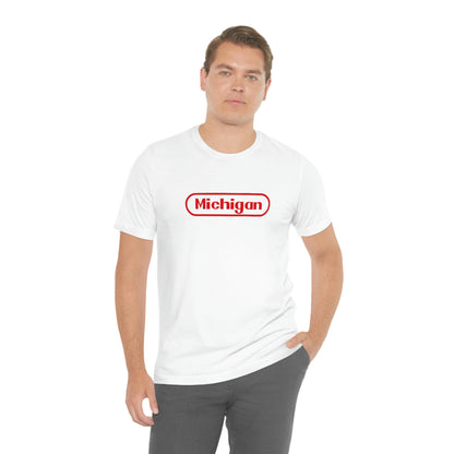 'Michigan' T-Shirt (Video Game Parody) | Unisex Standard Fit