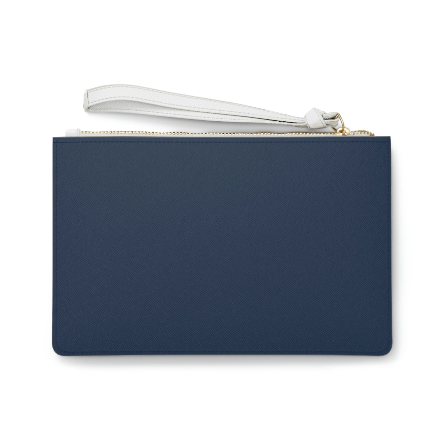 Michigan Upper Peninsula Clutch Bag (Navy w/ Pink UP Outline)