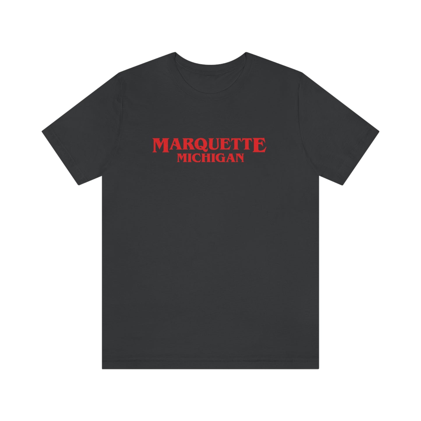 'Marquette Michigan' ' T-Shirt (1980s Drama Parody) | Unisex Standard Fit