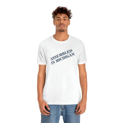 'Assembled in Michigan' T-Shirt | Unisex Standard Fit