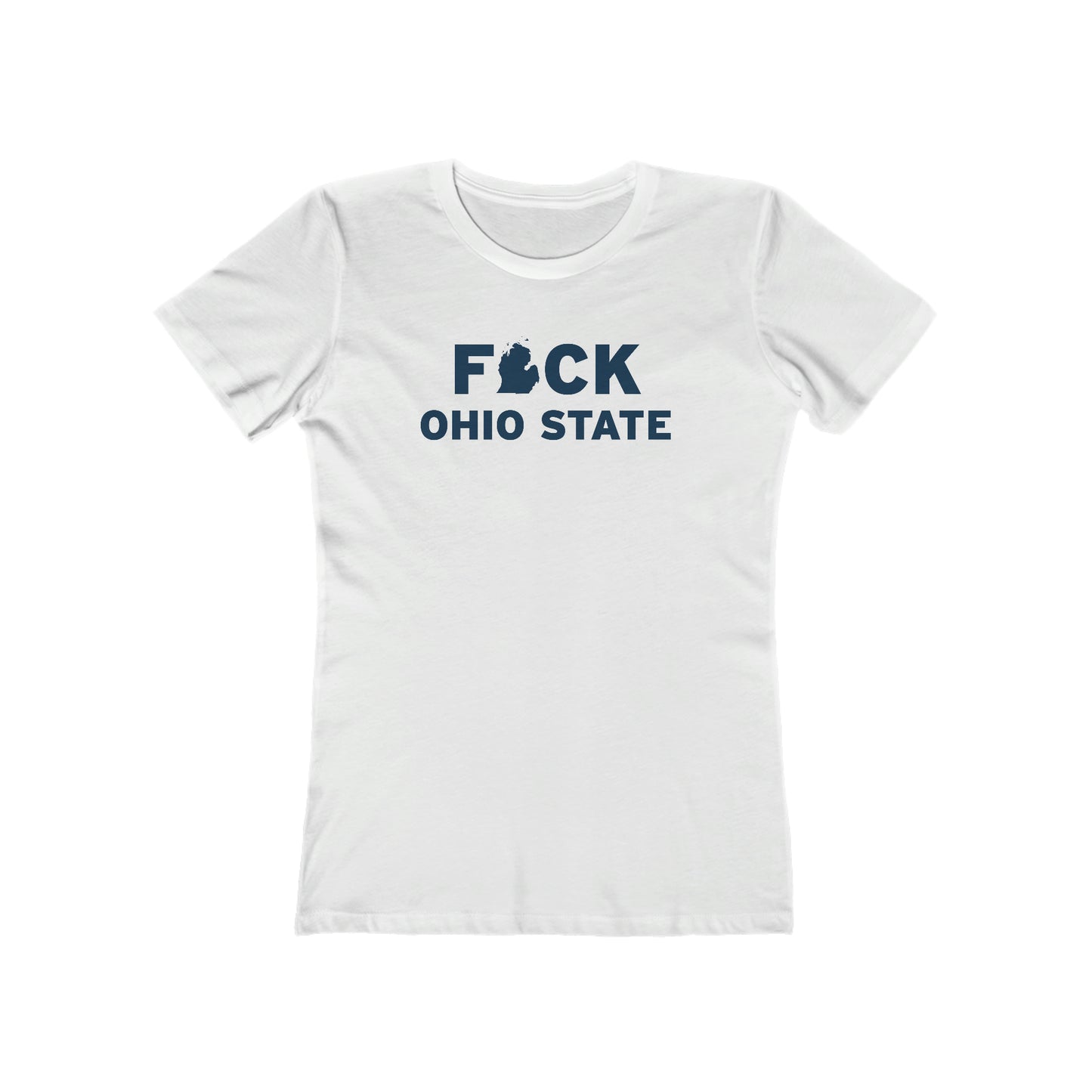 'F*uck Ohio State' T-Shirt | Women's Boyfriend Cut