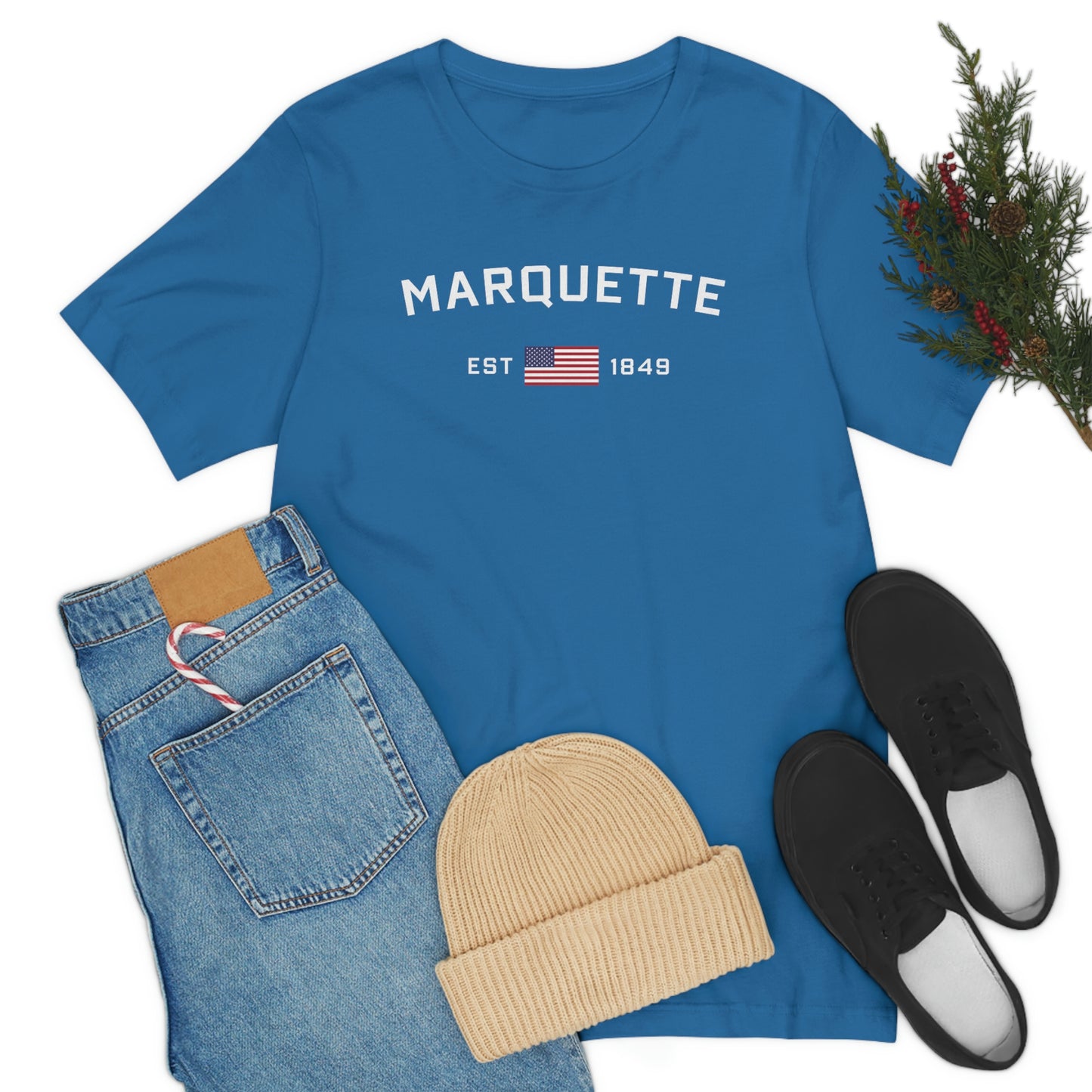 'Marquette est 1849' T-Shirt | Unisex Standard Fit