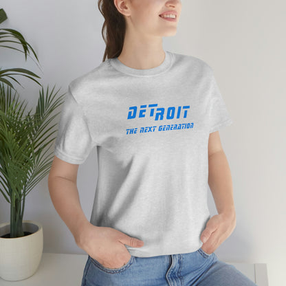 Detroit the Next Generation' T-Shirt (1990s Sci-Fi Parody) | Unisex Standard Fit