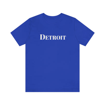 'Detroit' T-Shirt (Didone Font) | Unisex Standard Fit