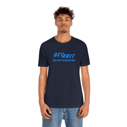 Detroit the Next Generation' T-Shirt (1990s Sci-Fi Parody) | Unisex Standard Fit