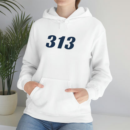 Detroit '313' Hoodie (Racing Font) | Unisex Standard