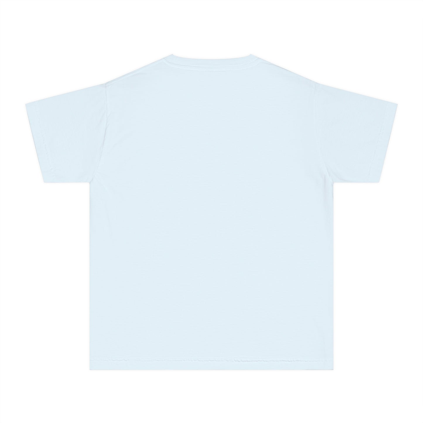 Michigan Upper Peninsula T-Shirt (w/ UP Quebec Flag Outline) | Youth Garment-Dyed