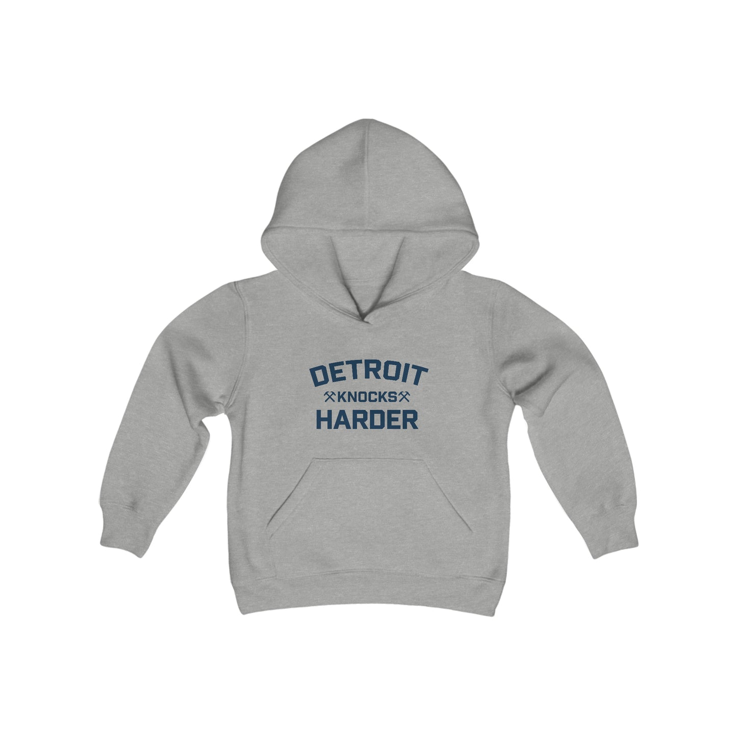 'Detroit Knocks Harder' Hoodie | Unisex Youth