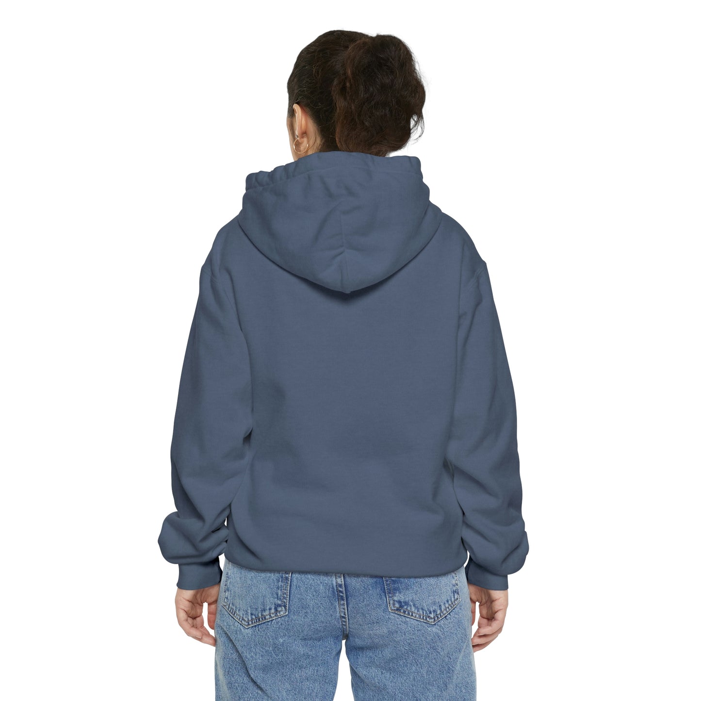 Michigan Upper Peninsula Hoodie (w/ UP Quebec Flag Outline) | Unisex Garment-Dyed