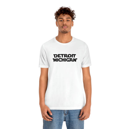 'Detroit Michigan' T-Shirt (1970s Epic Sci-Fi Parody) | Unisex Standard Fit