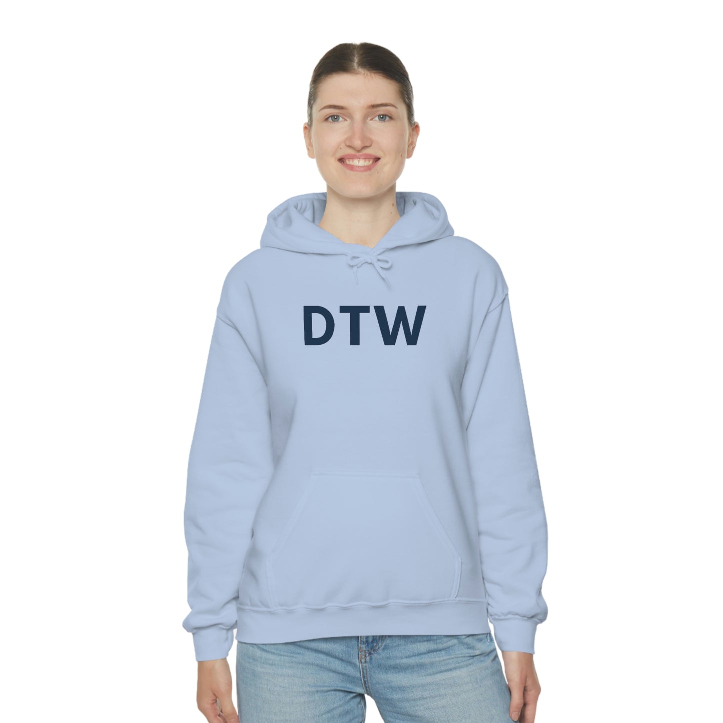 Detroit 'DTW' Hoodie | Unisex Standard