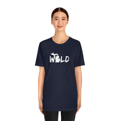 Michigan 'Wild' T-Shirt (Paintbrush Font) | Unisex Standard Fit