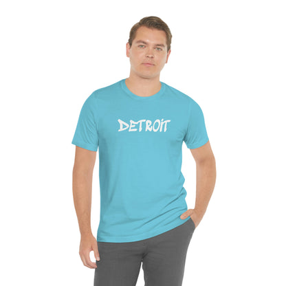 'Detroit' T-Shirt (1980s Hip Hop Font) | Unisex Standard Fit