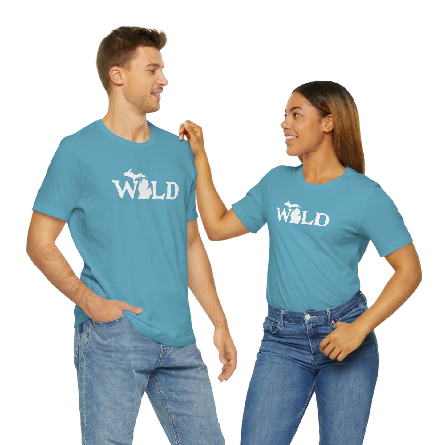 Michigan 'Wild' T-Shirt (Woodcut Font) | Unisex Standard Fit