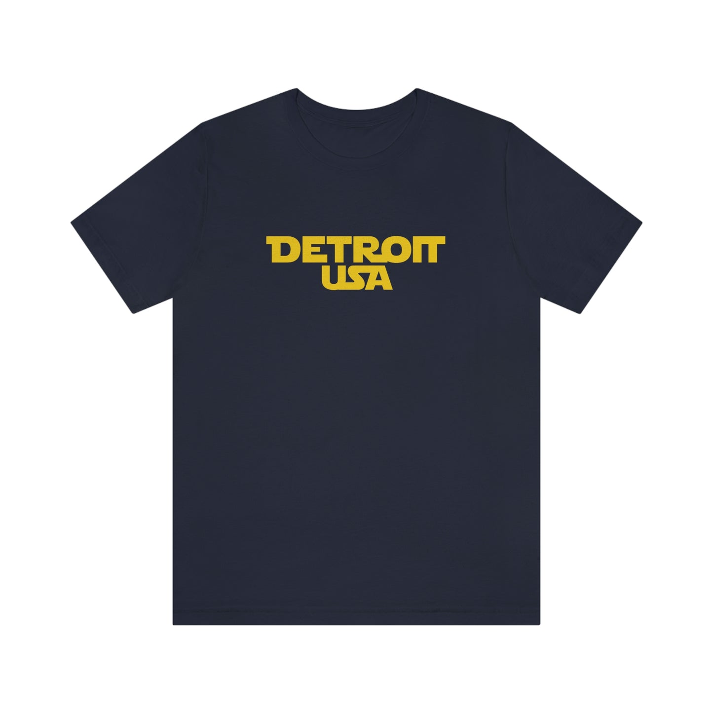 'Detroit USA' T-Shirt (1970s Epic Sci-Fi Parody) | Unisex Standard Fit