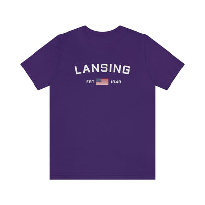 'Lansing EST 1848' T-Shirt | Unisex Standard Fit