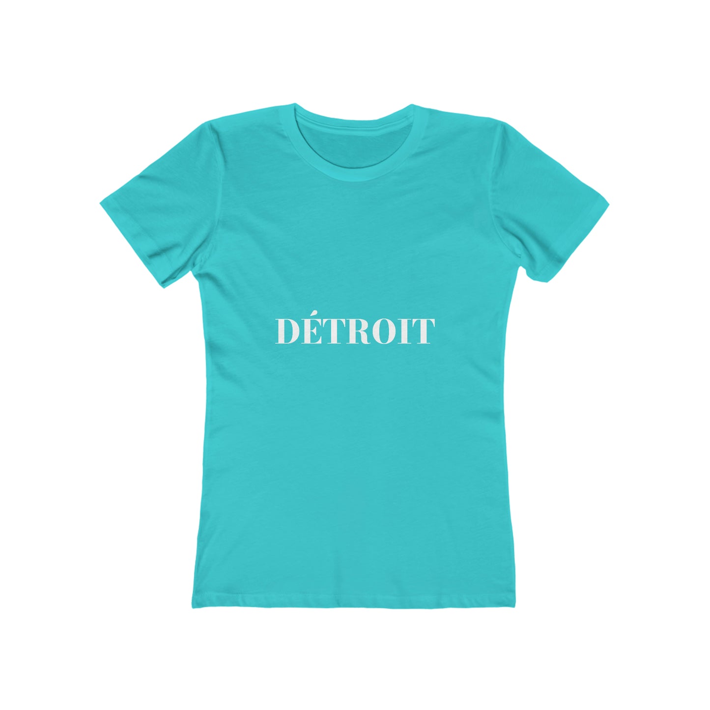 'Détroit' T-Shirt (Didone Font) | Women's Boyfriend Cut