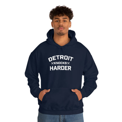 'Detroit Knocks Harder' Hoodie | Unisex Standard