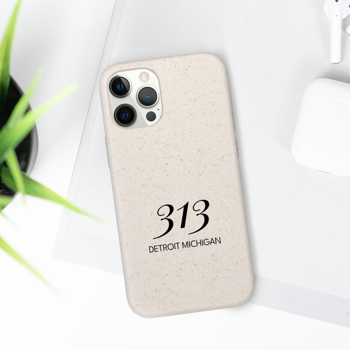 '313 Detroit Michigan' Phone Cases | Android & iPhone - Circumspice Michigan