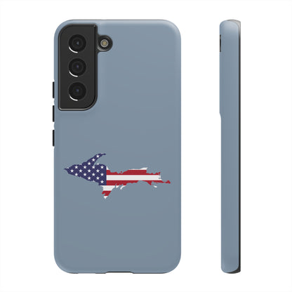 Michigan Upper Peninsula Tough Phone Case (B-24 Liberator w/ UP USA Flag Outline) | Samsung & Pixel Android