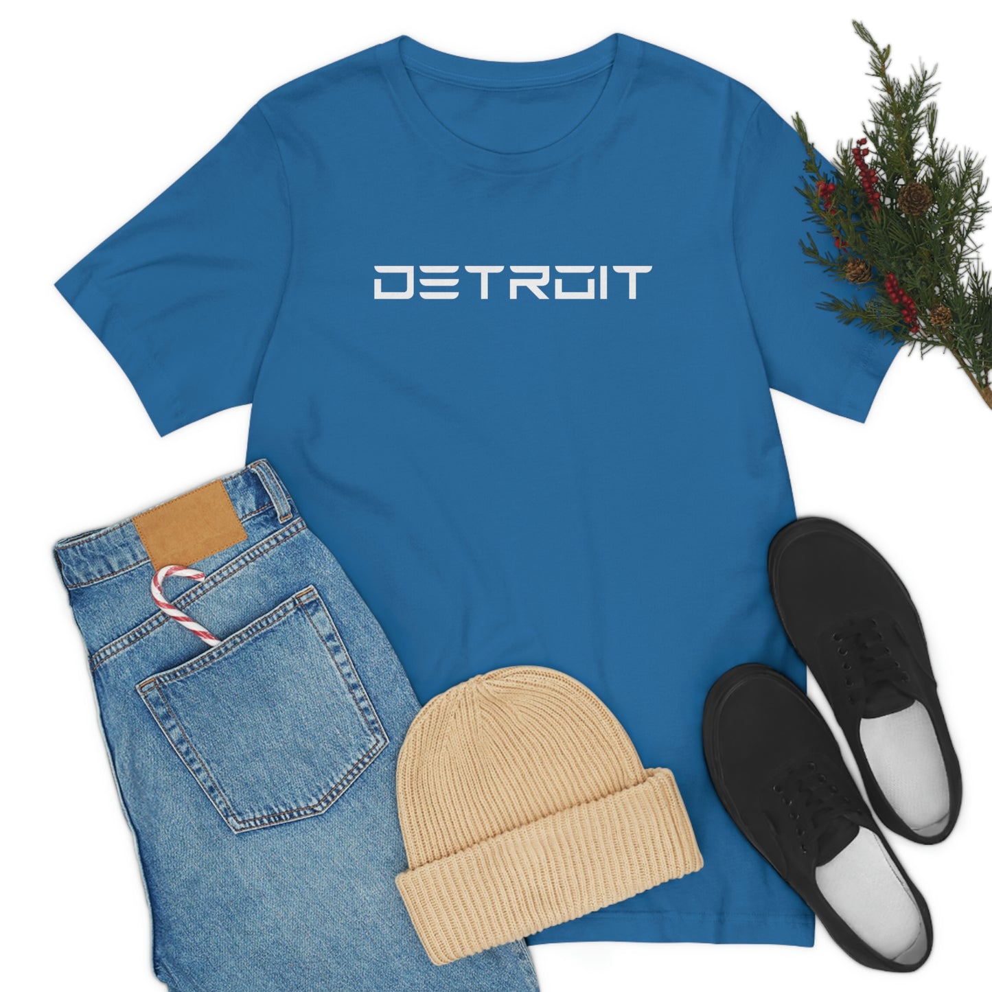 'Detroit' T-Shirt (Electric Font) | Unisex Standard Fit