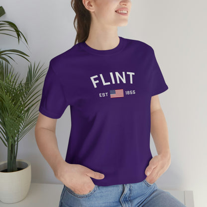 'Flint EST 1855' T-Shirt | Unisex Standard Fit