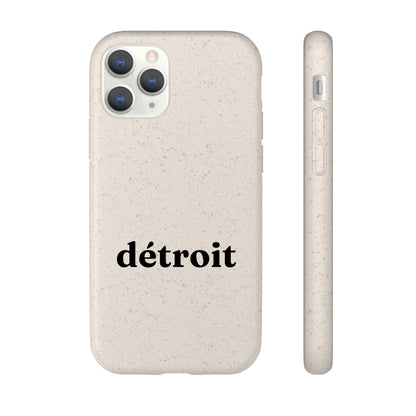 'Détroit' Phone Cases (Old Style Serif Font) | Android & iPhone