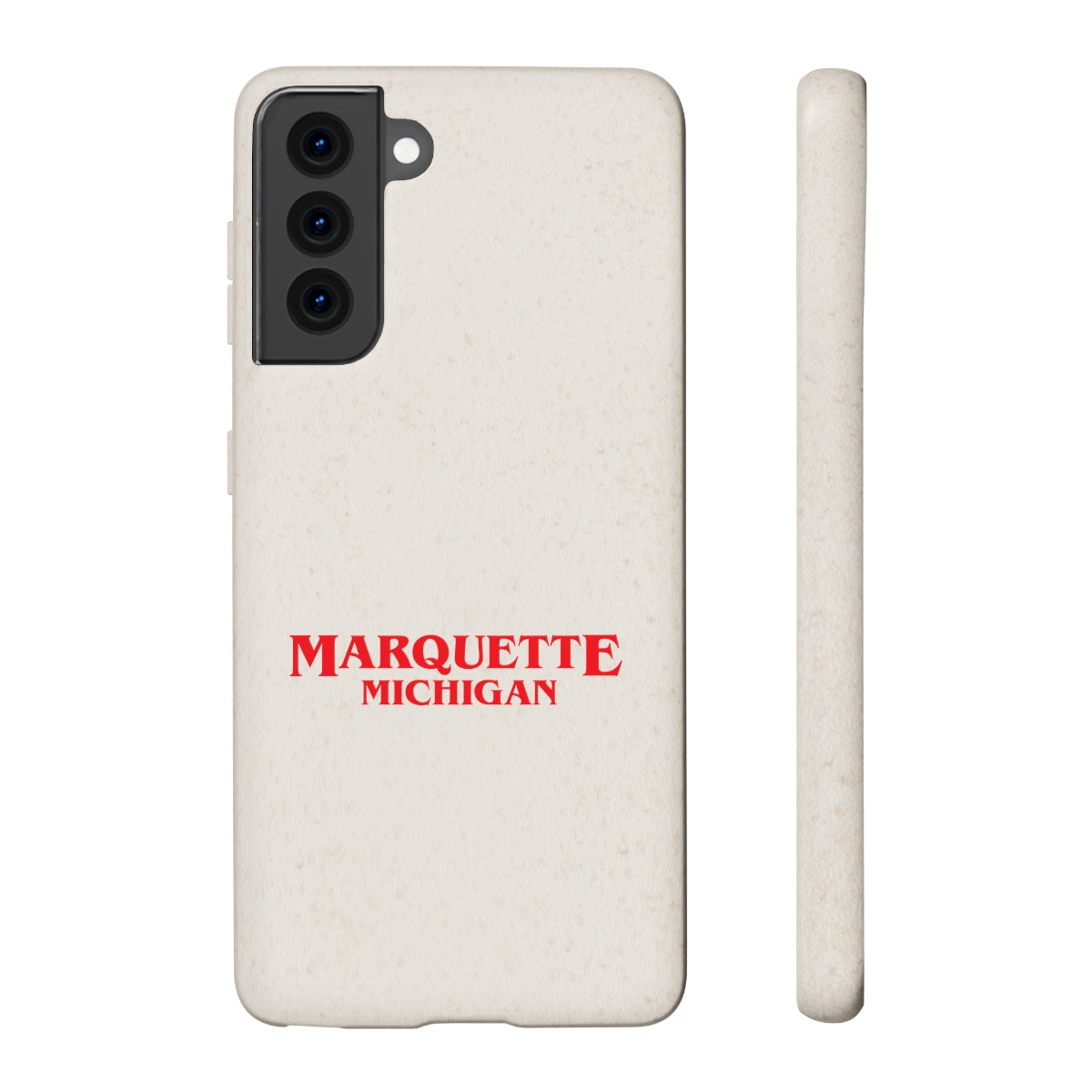 'Marquette Michigan' Phone Cases (1980s Drama Parody) | Android & iPhone