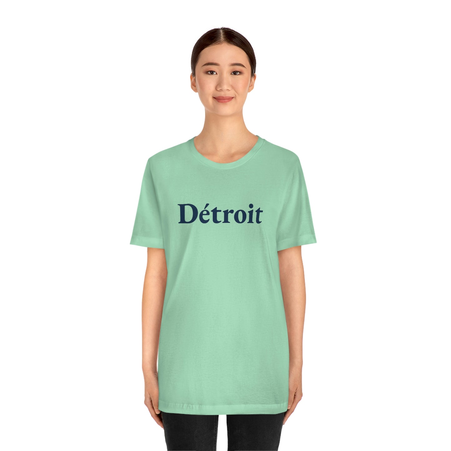 'Détroit' T-Shirt (Garamond Font) | Unisex Standard Fit