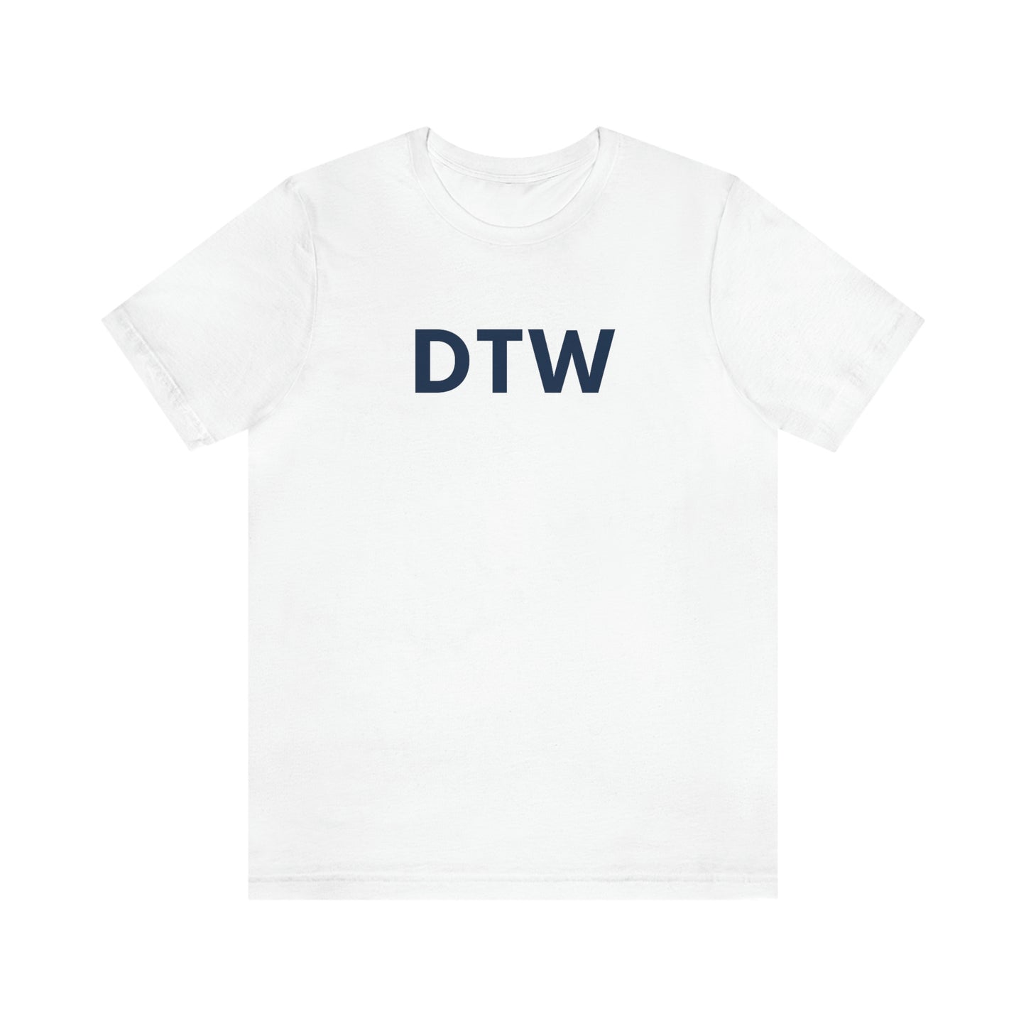 Detroit 'DTW' T-Shirt | Unisex Standard Fit