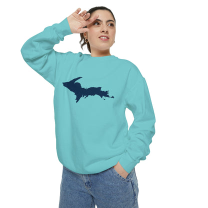 Michigan Upper Peninsula Sweatshirt | Unisex Garment Dyed