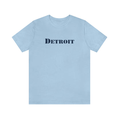 'Detroit' T-Shirt (Army Stencil Font) | Unisex Standard Fit