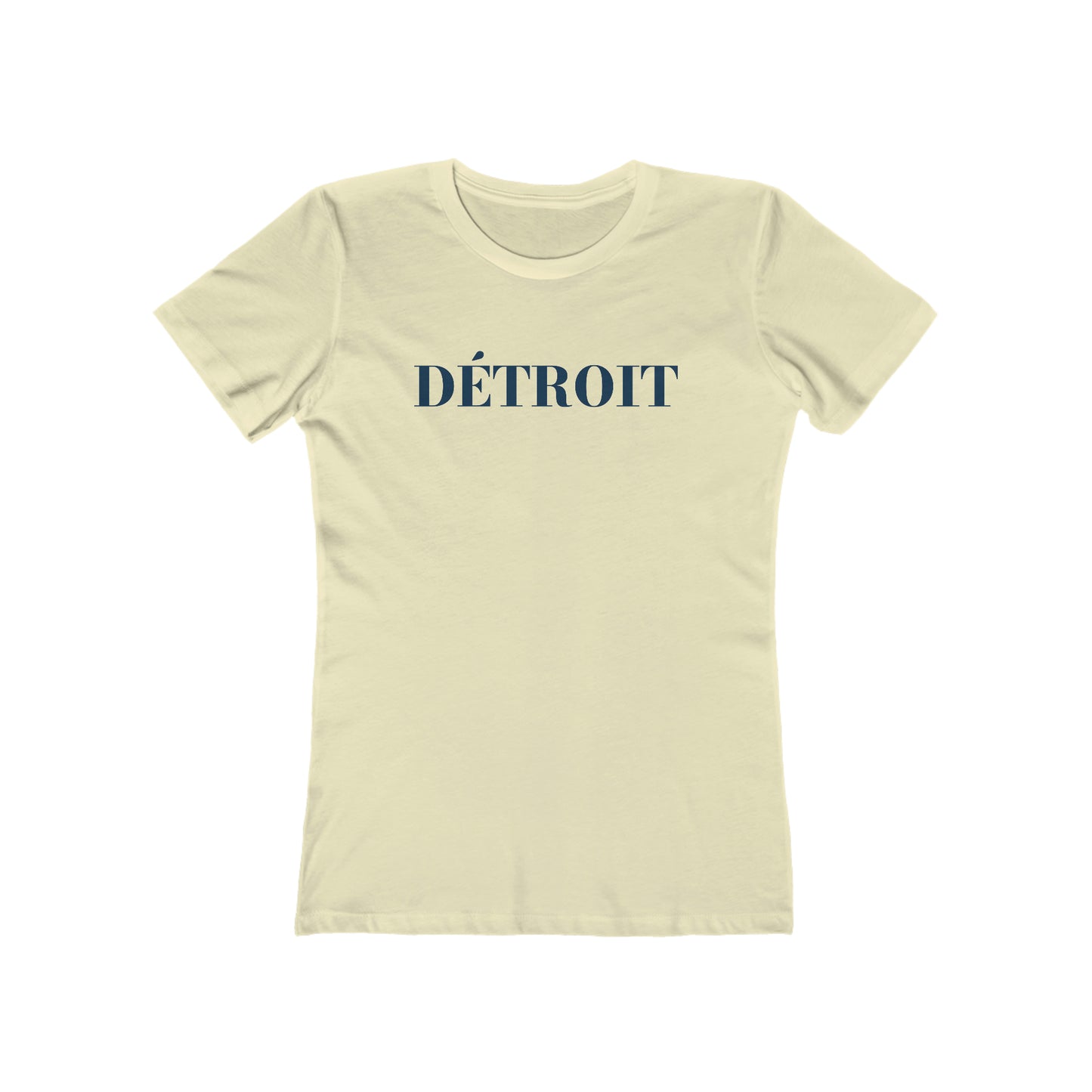 'Détroit' T-Shirt (Didone Font) | Women's Boyfriend Cut