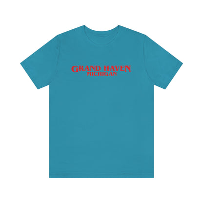 'Grand Haven Michigan' ' T-Shirt (1980s Drama Parody) | Unisex Standard Fit