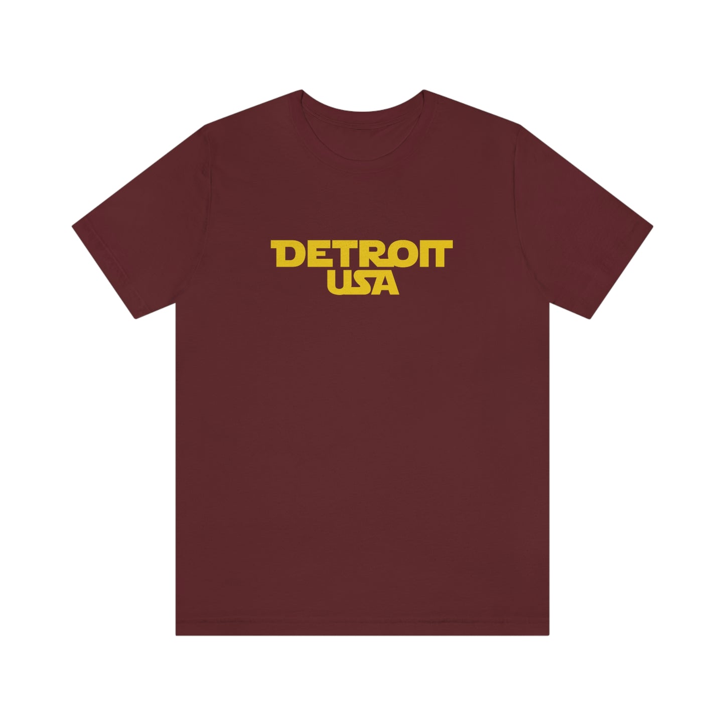 'Detroit USA' T-Shirt (1970s Epic Sci-Fi Parody) | Unisex Standard Fit