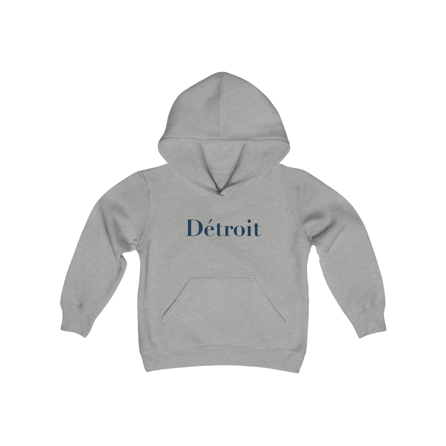 'Détroit' Hoodie (Didot Font) | Unisex Youth