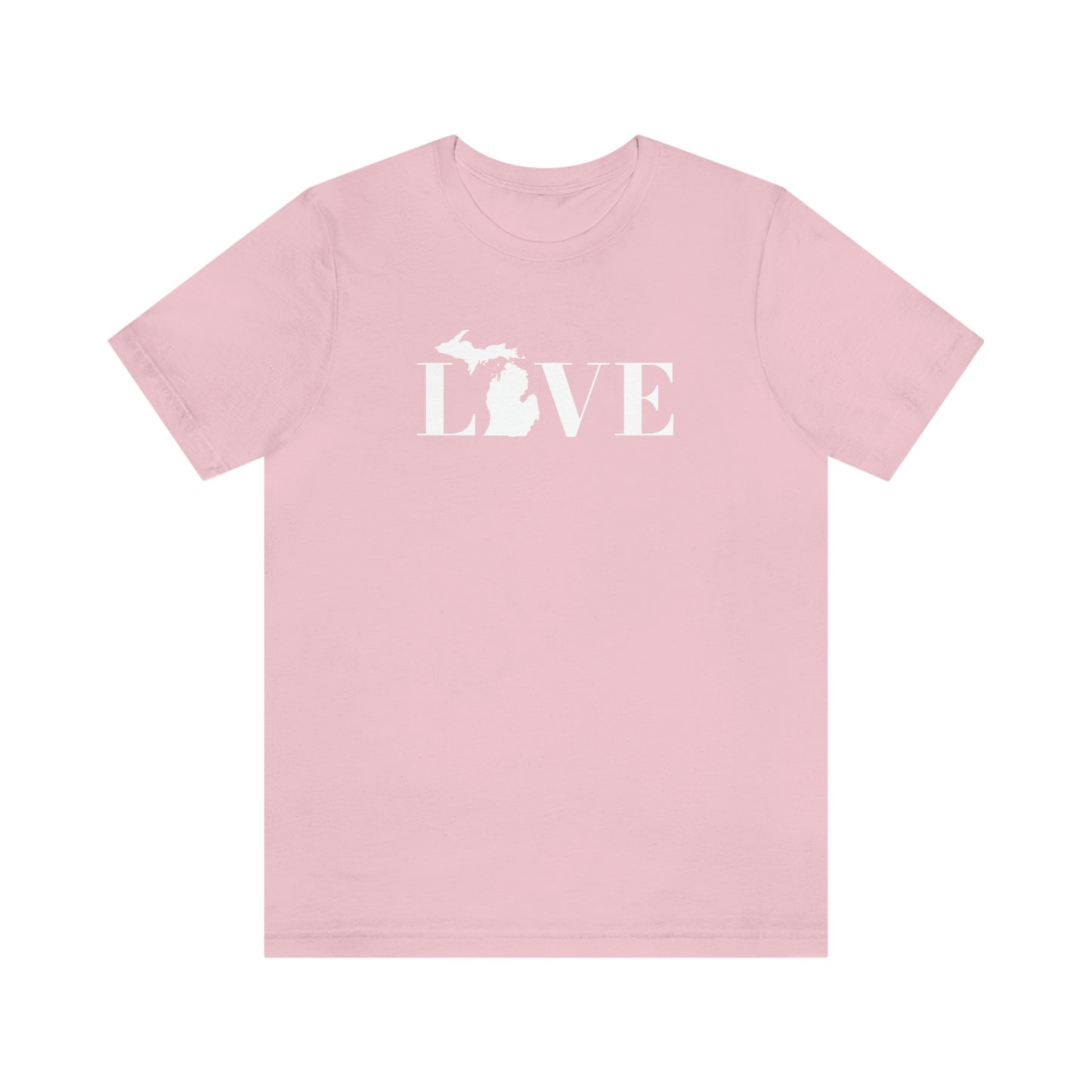 Michigan 'Love' T-Shirt (Didone Font) | Unisex Standard Fit